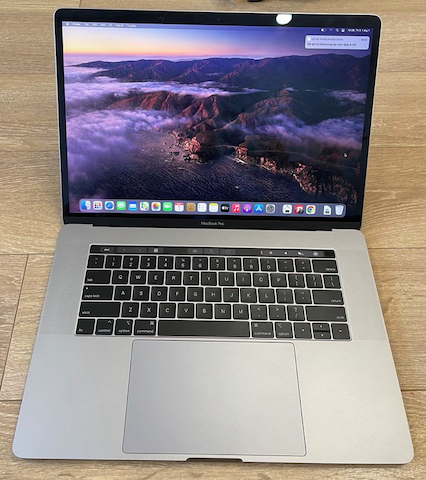 MacBook Pro 2019 15 inch cấu hình Core i7/ RAM 16GB / SSD 256GB