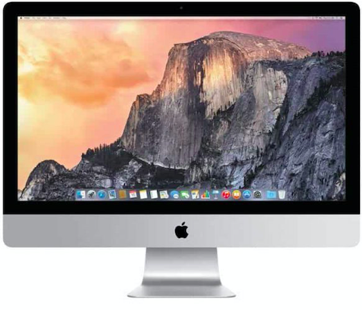 iMac 2017 21.5'' cấu hình core i5/ RAM 8GB/ Fussion 1.03TB