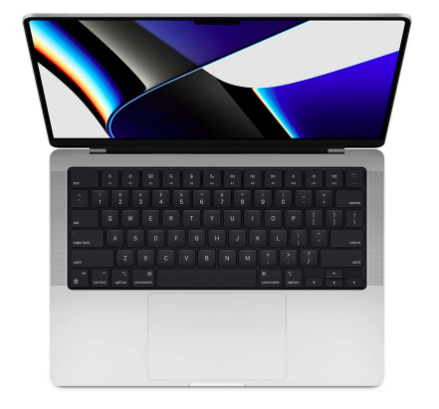 MacBook Pro 2021 16 inch Apple M1 PRO 10-Core CPU 16-core GPU 16GB RAM 512GB SSD - màu Silver
