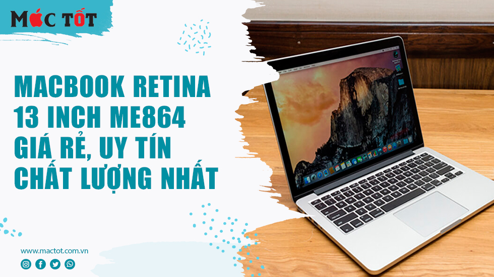 Macbook Retina 13 inch ME864 giá rẻ, uy tín, chất lượng nhất